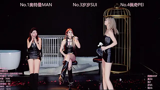Luckygirls-339 - 三人舞蹈继续~ 涂抹精油~