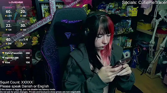 CutieTracer - LAST TIPPER GETS A NUDE IN DM🥰