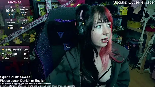 CutieTracer - LAST TIPPER GETS A NUDE IN DM🥰