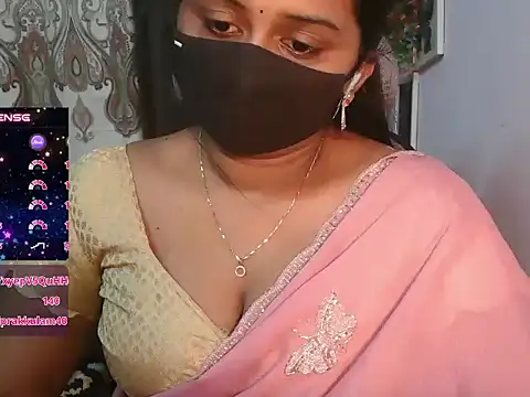 Pavani-Darling - ice on boobs in 5 mins