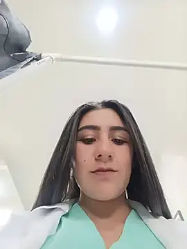 CAROLINE__07 - Naked in the waiting room + fingers in t