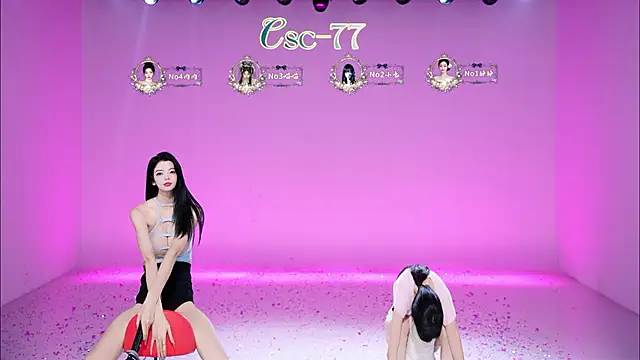 CSC-77 - 静静来个一字马