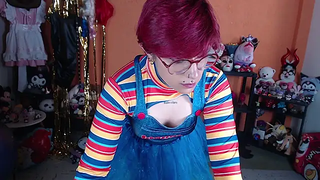 MissMiia2 - chucky is here! wanna play? nakedatgoal