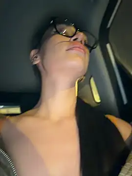 Aria51 - ahegao+spits on naked boobs in BUS🤤💦🚌