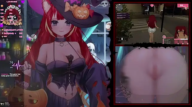LewdFoxy_VT - Naked rest of the steam