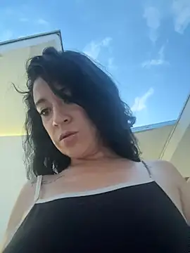 VickyNight_ - Tits out on the terrace 🍒