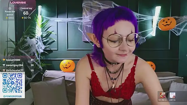 Powderofgun - Seductive tease tongue