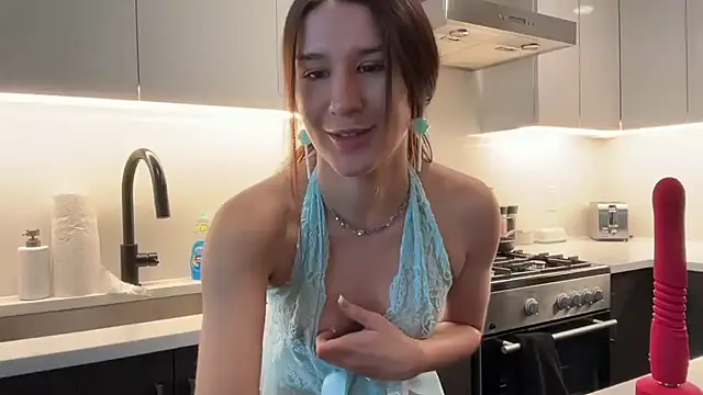 Fleshxfairy - TITS OUT + DILDO SUCK!!
