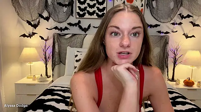 AlyssaDodge - Slow thong pull tease 👙✨