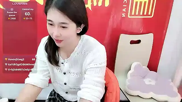 Leila-11 - 脱下裙子小粉控制3分钟