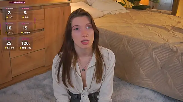 MarinSabine - Guess the color of my panties