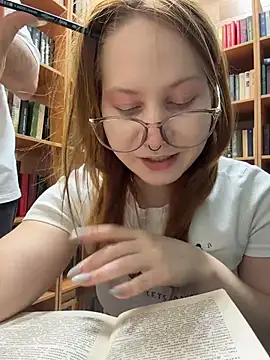 SlavicCandy - FLASH BOOBS IN PUBLIC LIBRARY