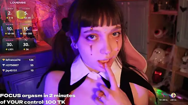 RileyNymph - BRING a clown to ORGASM 5 min