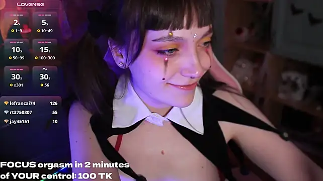 RileyNymph - BRING a clown to ORGASM 5 min