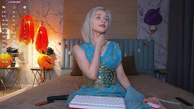 SandyShayes - Rolling and rubbing on the bed/pillow in