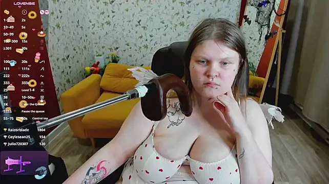 AuroraDemoni - hold throat bulge