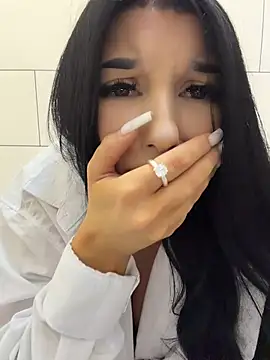 Tisha_Busty - OPEN DOOR+MOAN loud in MEN WC