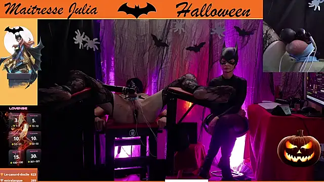 Maitresse-julia-045 - cage électrique 1 min