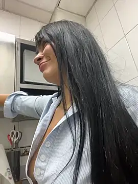 LuxeBrunetteXXX - CLEANING LADY FUCK HER PUSSY WITH DILD🥵