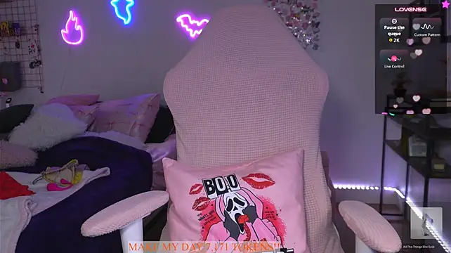 K4Li3Rxyzz - 🎃🖤OUTFIT OFF LOVENSE TOYS IN🎃🖤
