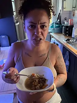 SweetPetiteNoir - Dildo Blowjob Naked 😈
