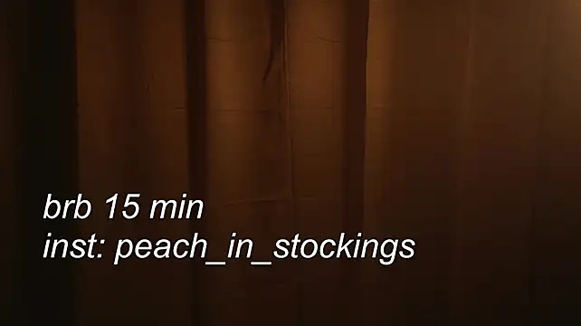 Peach_in_stockings - Worship my peach: panties off + cream