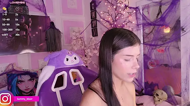 Sammyblaer - Domi ass with dildo pussy and cum