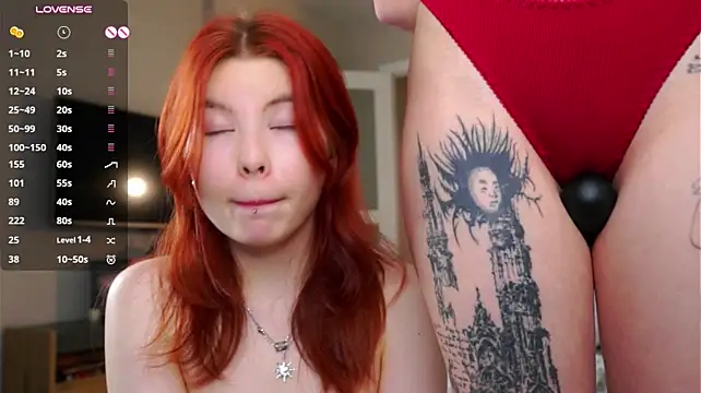 SofiaSantora - Alice's fingers touch Adele's wet pussy