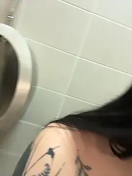 Sukidaa - All in doggy pussy rub near urinals