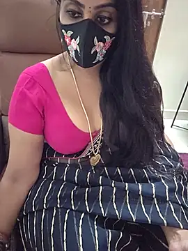 Roja-Telugu777 - oil massage to boobs with novel tease