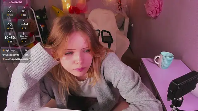 Ivy_Pierce - Spread legs and touch hips