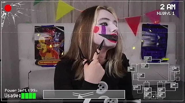 PrincipessaDelCaos - tease with puppet tongue