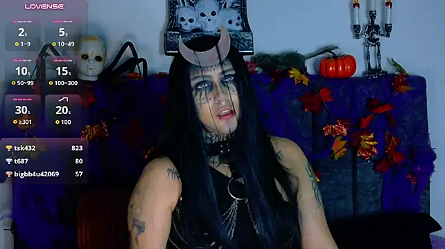MaliciaXpoison - blow jon with snake tongue