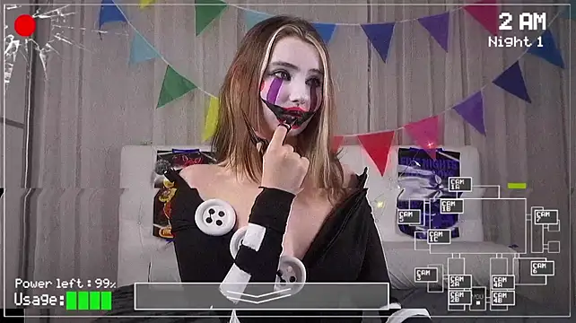 PrincipessaDelCaos - tease with puppet tongue