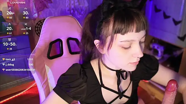 RileyNymph - kitty without panties + 5 min toy