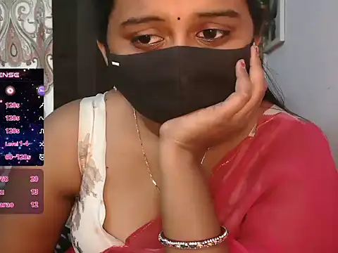 Pavani-Darling - ice on boobs in 5 mins