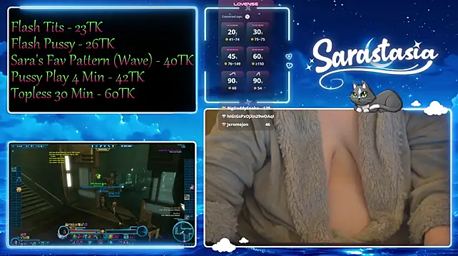 Sarastasia417 - Pussy Play While Topless 5 Minutes