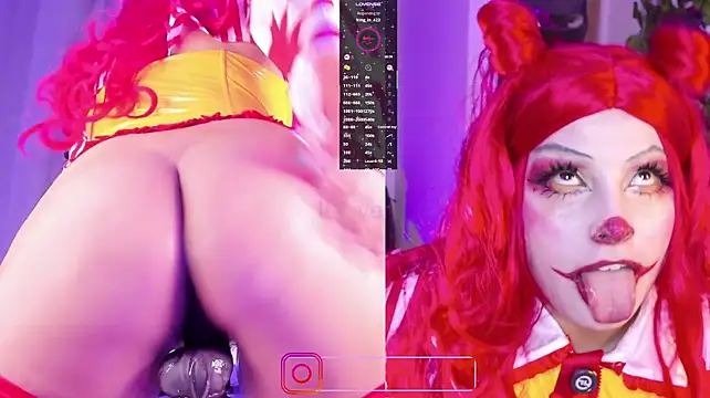 Its_vero - 🤡Ahegao face + 10 spanks ass🤡