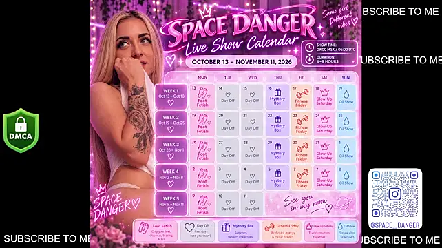 Space_danger - sit with pussies on camera