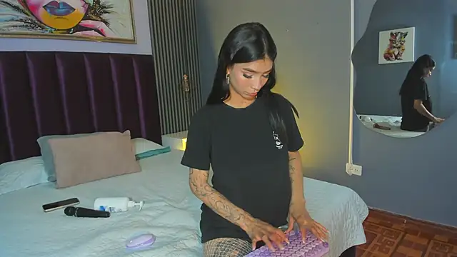 LauraAristizabal - naked show+play tits+pussy open+spank🔥