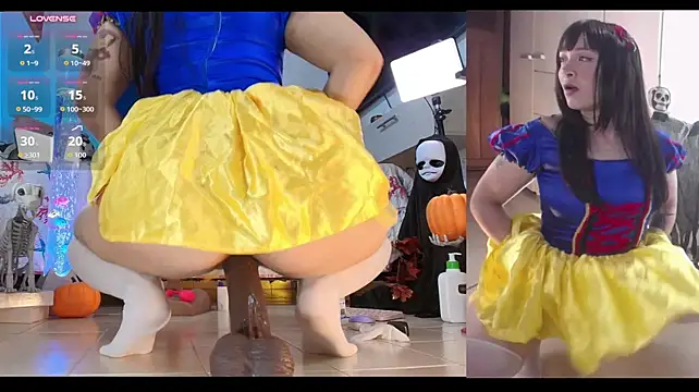 Miaa-lee - big toy in my ass