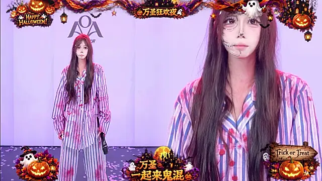 AOA-001 - 完成目标集体赐座+万圣节糖果3颗（单人赐座500tk）