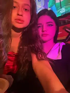 Double_troubles - BOTH girl show boobs right in BAR🔞