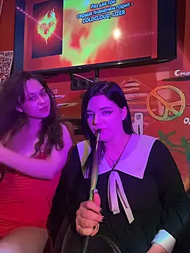 Double_troubles - Mila gift panties to employee in BAR💦