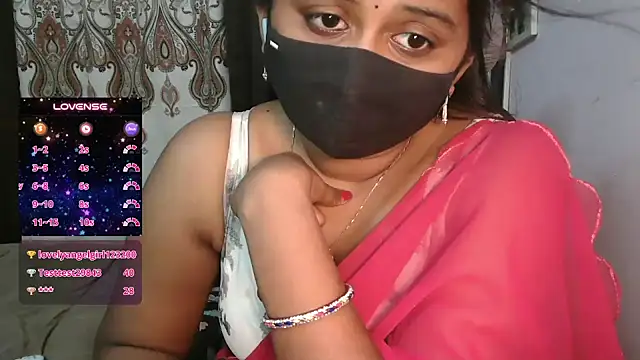 Pavani-Darling - ice on boobs in 5 mins