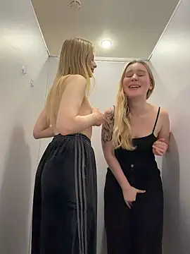 SiaLater - Sabrina take off her sexy coat at MEN WC