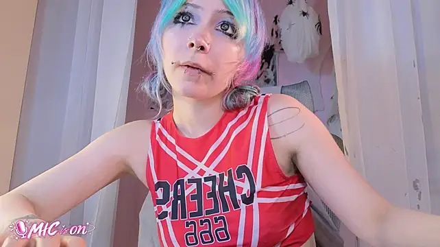 StacyGlitch - to touch the nipples