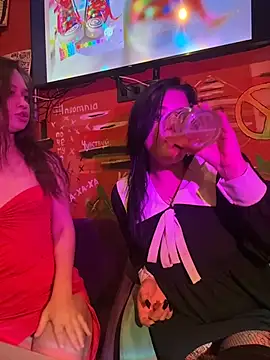 Double_troubles - French kiss in front people🥵in BAR
