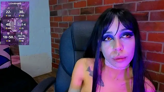 Dark__nymph - tongue out + saliva💕