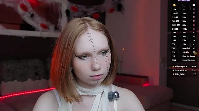 FoxyMira - Shoulder Candle Wax Tease